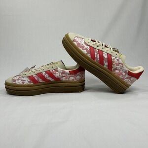 adidas Originals x Liberty London Gazelle Bold Platform Sneakers Red White 9.5W